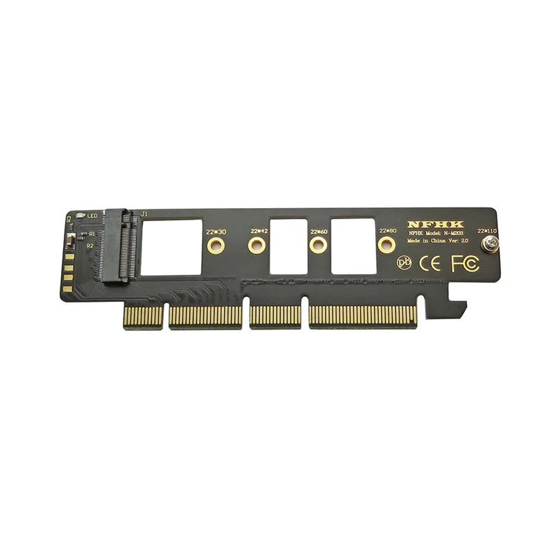 22110 NVMe M.2 NGFF SSD to PCIe x4 to 